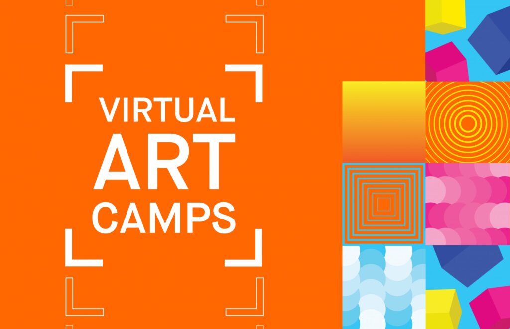 Virtual Summer Art Camps is an all-new, all-inclusive program features live, daily video instruction with museum educators for interactive learning at the Bass Museum of Art. Image: Bass Museum of Art