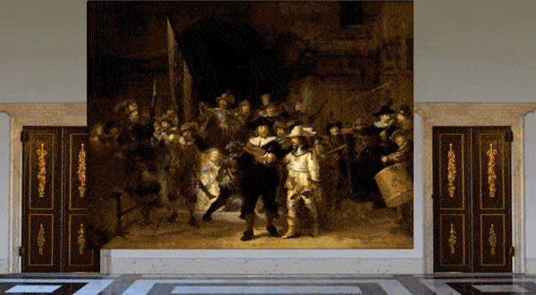 Rijksmuseum Rembrandt restoration with AI