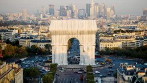 Christo’s <em>Wrapped Arc de Triomphe</em> To Open In Paris, At Sotheby’s, And On Snapchat