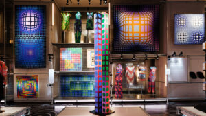Vasarely Foundation And Paco Rabanne Unlock A Universe At Selfridges London