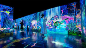 teamLab’s New Digital Exhibition Makes The Immersive Interactive Too
